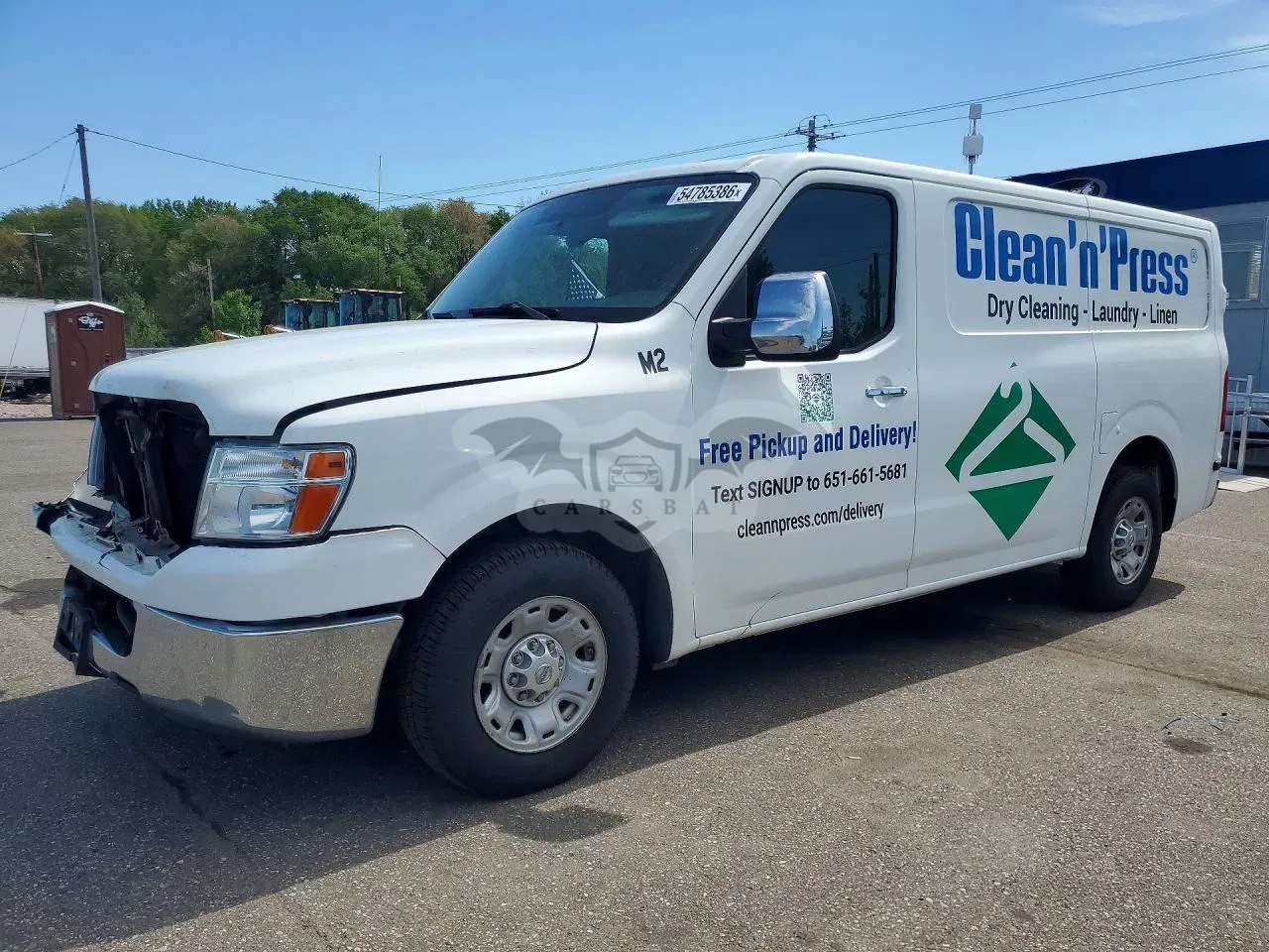 Nissan NV series 4.0L 6 2012