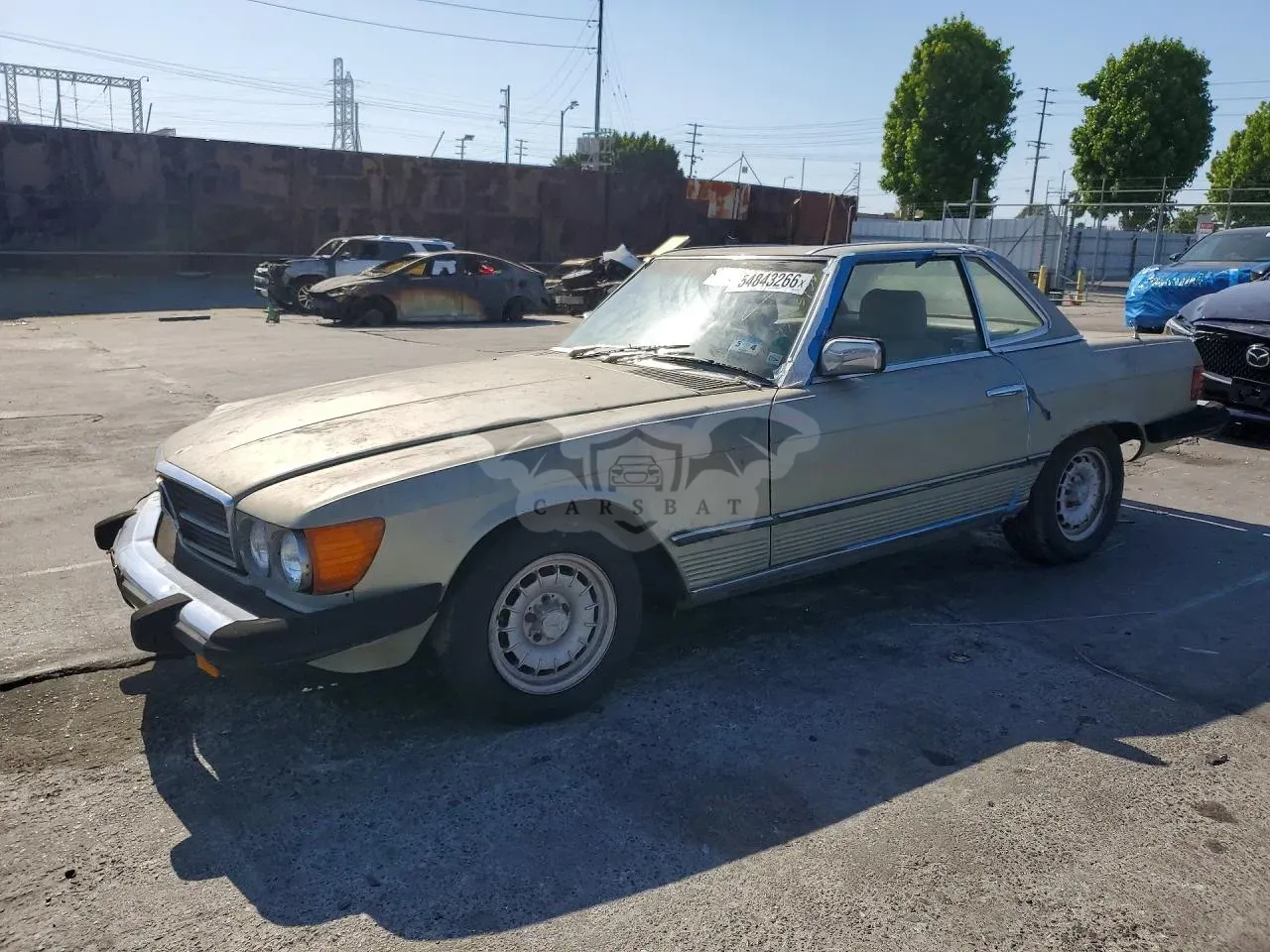 Mercedes-Benz 380 3.8L 8 1982