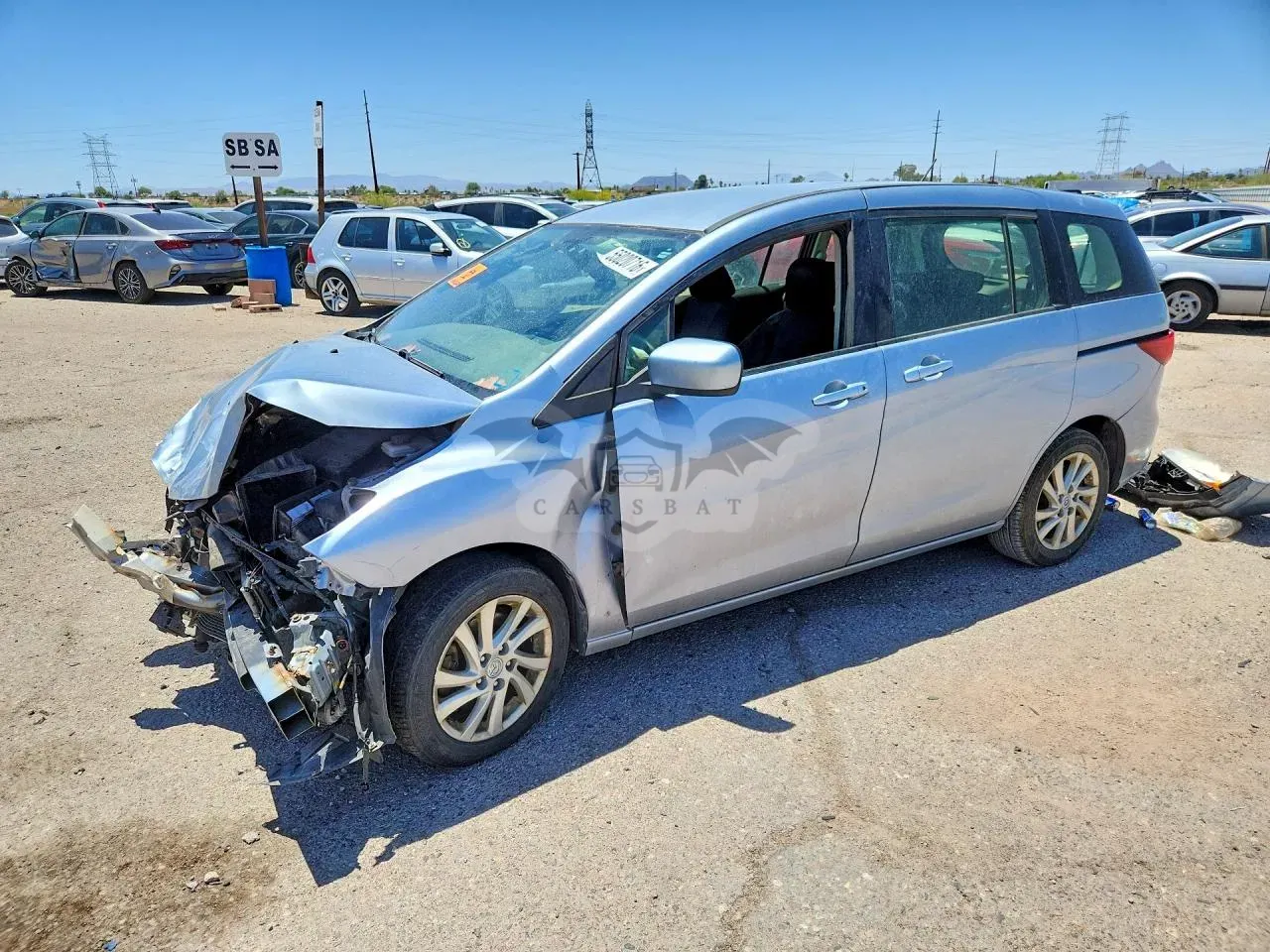 Mazda 5 2.5L 4 2012