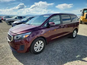 Kia Sedona 3.3L 6 2015