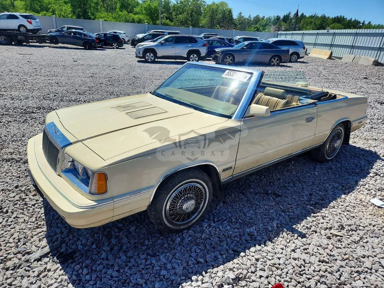 Chrysler LE Baron 2.2L 4 1986