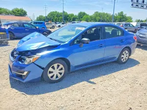 Subaru Impreza 2.0L 4 2016