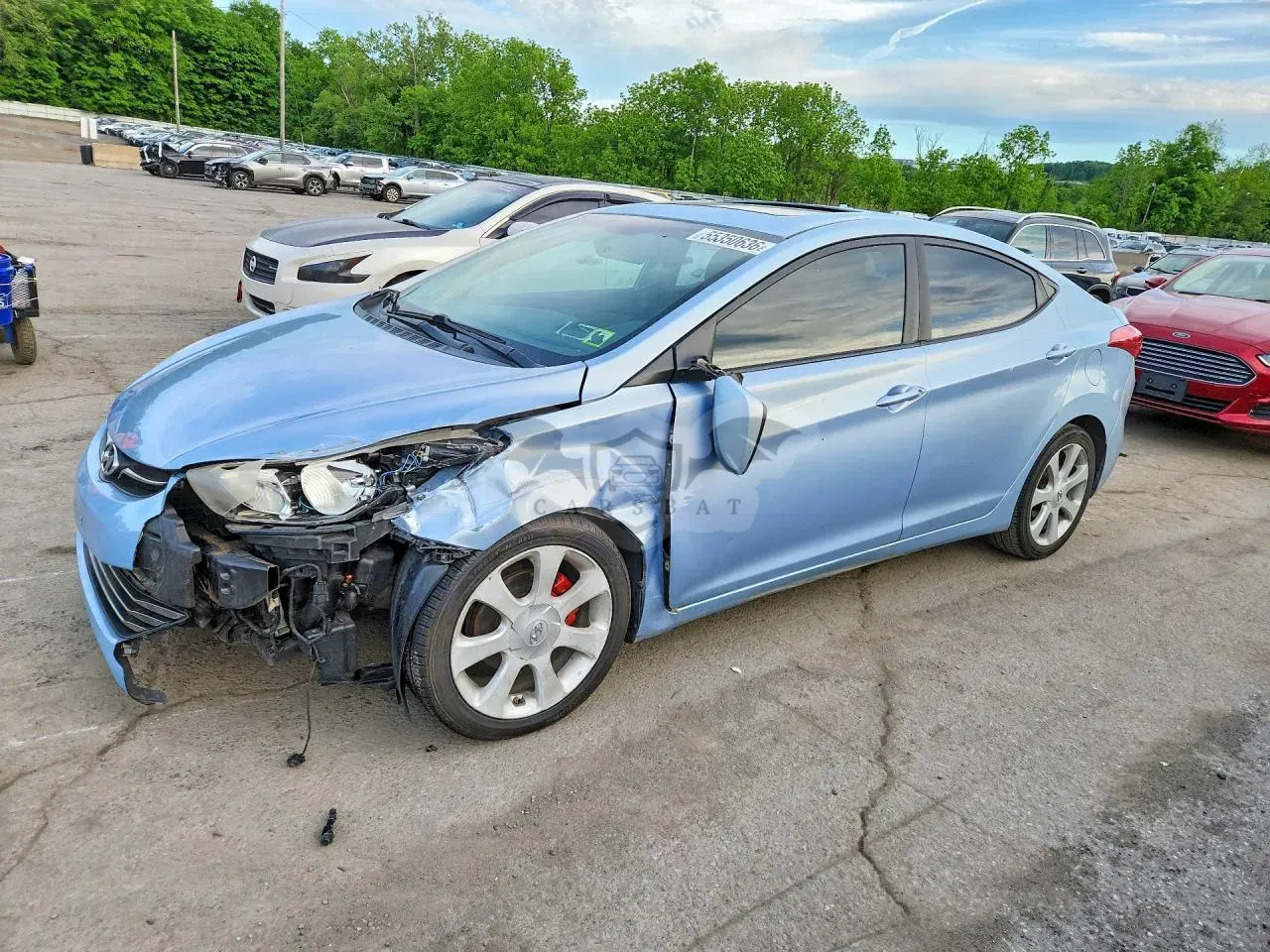 Hyundai Elantra 1.8L 4 2012