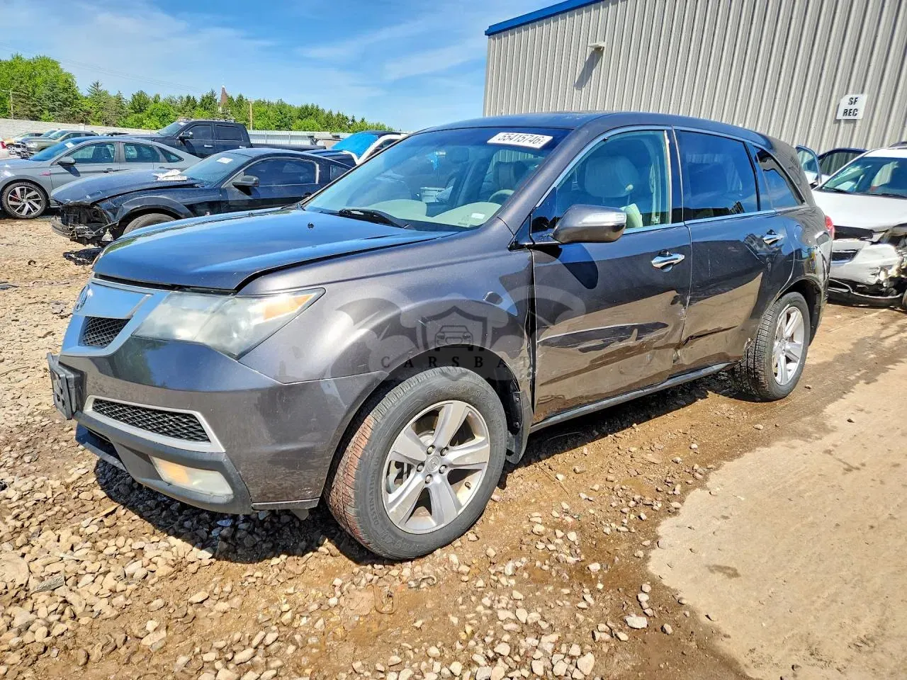 Acura MDX 3.7L 6 2012