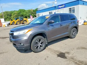 Toyota Highlander 3.5L 6 2016