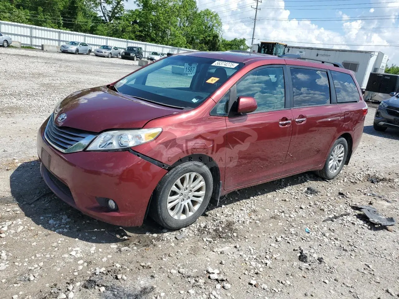 Toyota Sienna XLE 3.5L 6 2017