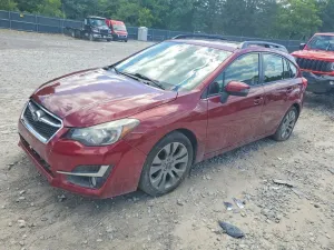 Subaru Impreza 2.0L 4 2016