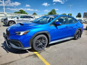 Subaru WRX 2.5L 4 2022
