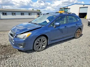 Subaru Impreza 2.0L 4 2012