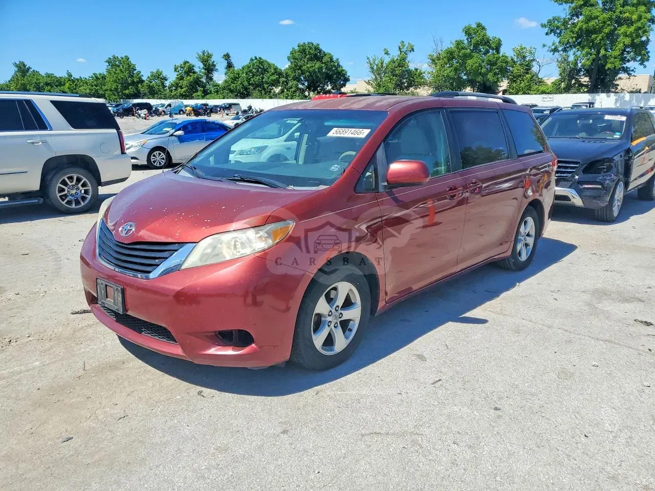 Toyota Sienna 3.5L 6 2012