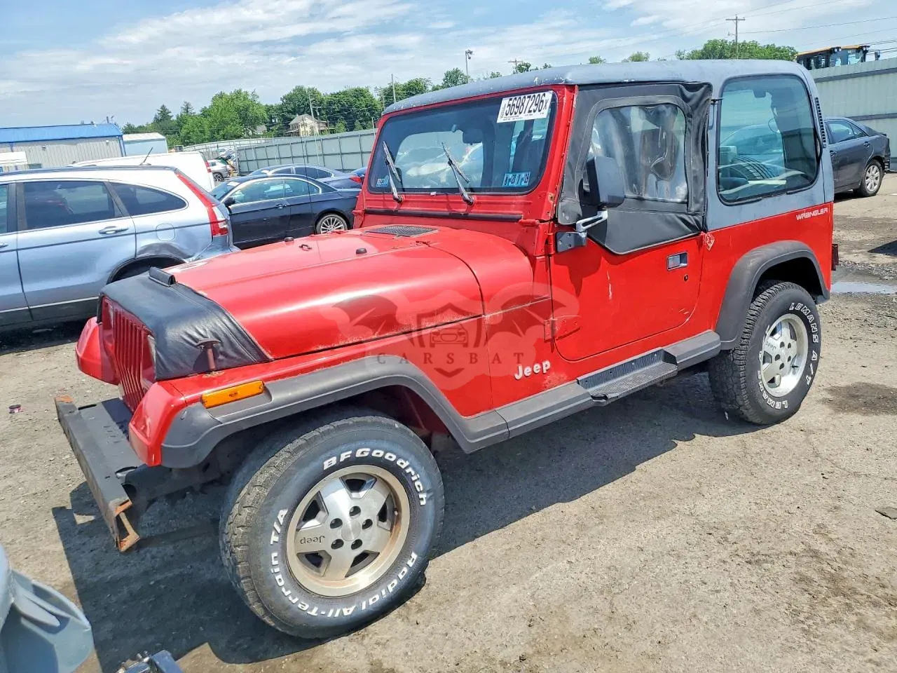 Jeep Wrangler 2.5L 4 1995