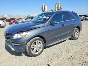 Mercedes-Benz ML 3.0L 6 2012