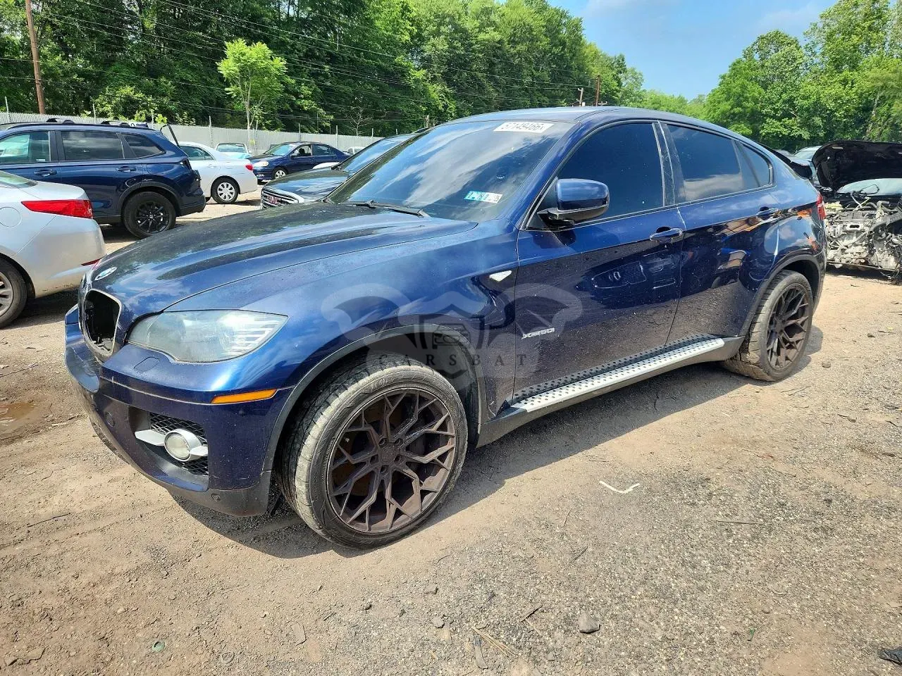 BMW X6 4.4L 8 2012