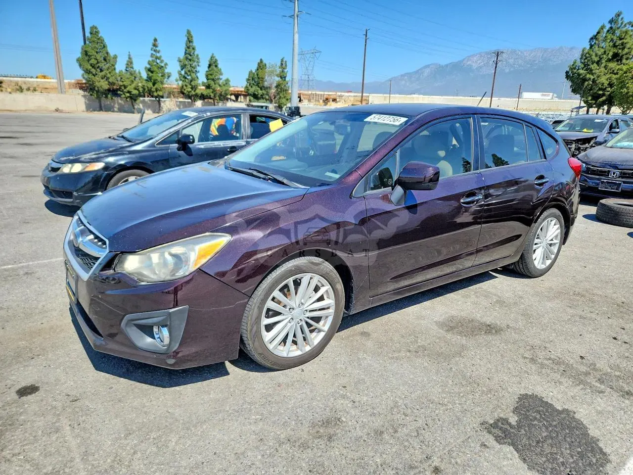 Subaru Impreza 2.0L 4 2012