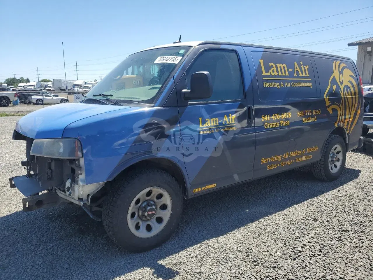 GMC Savana G1500 4.3L 6 2014