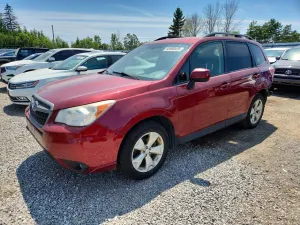 Subaru Forester 2.5L 4 2014
