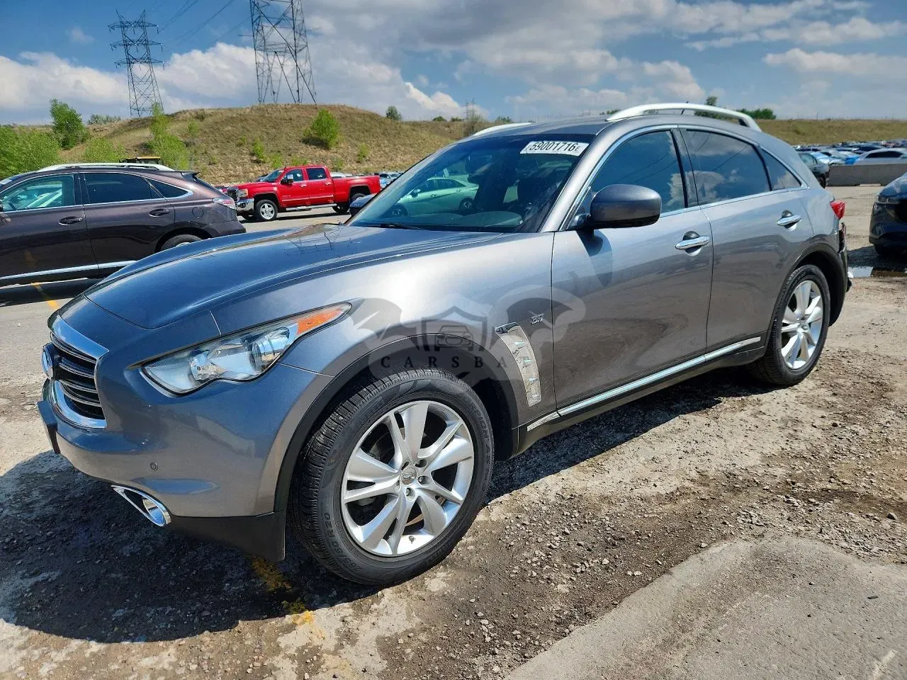 Infiniti QX70 3.7L 6 2014