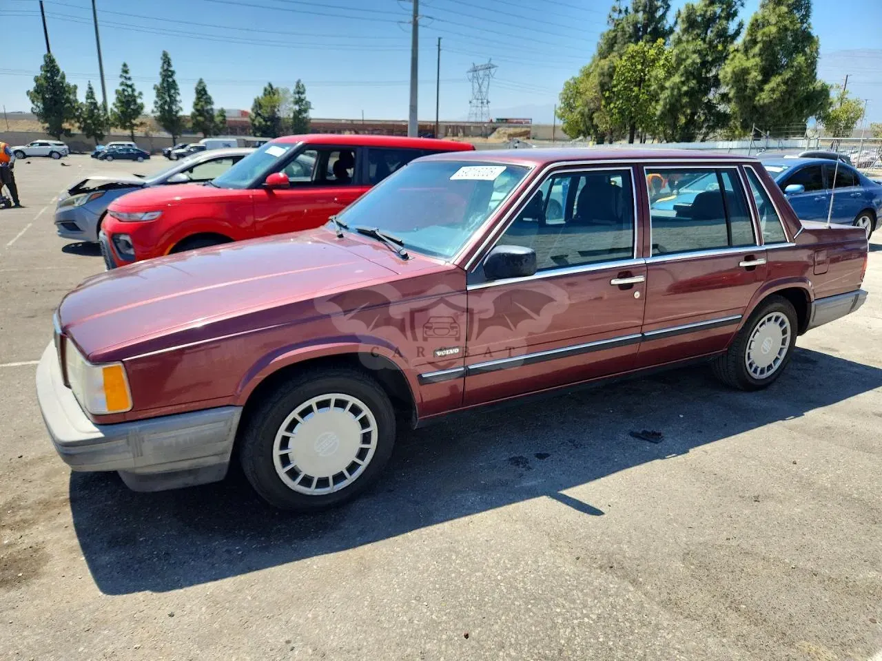 Volvo 740 2.3L 4 1990