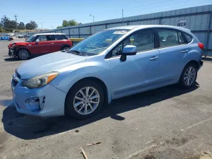 Subaru Impreza 2.0L 4 2012