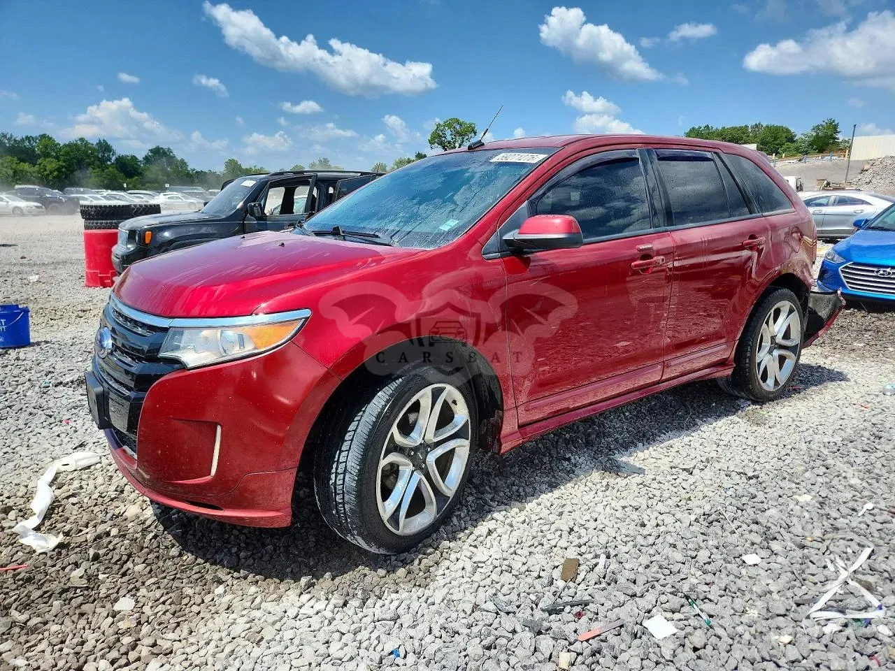 Ford Edge 3.7L 6 2014