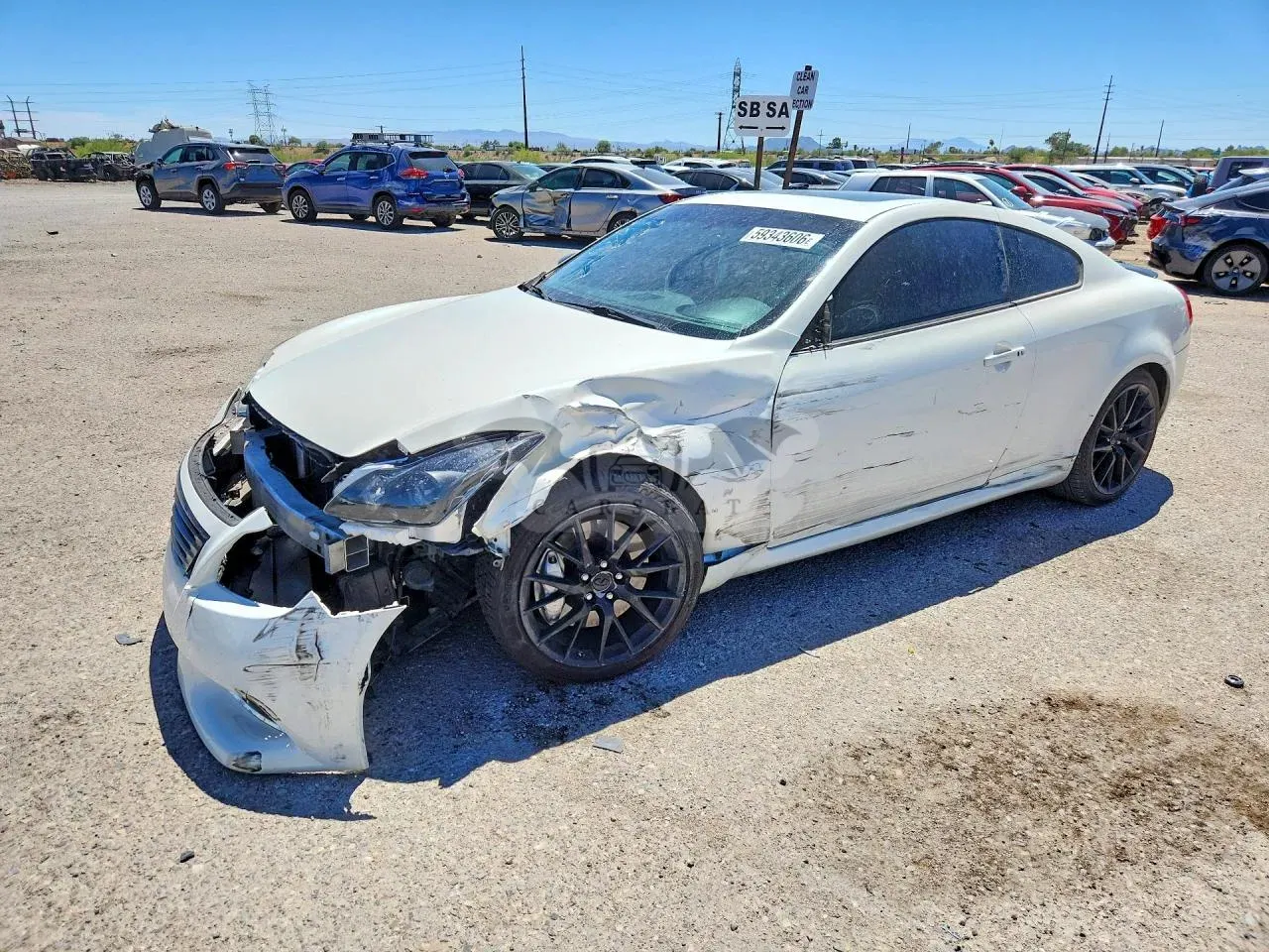 Infiniti Q60 3.7L 6 2015