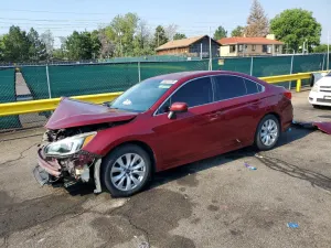 Subaru Legacy 2.5L 4 2016