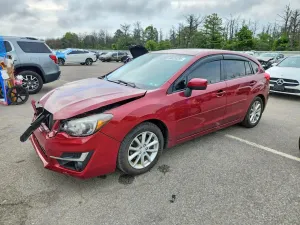 Subaru Impreza 2.0L 4 2016