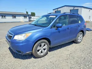 Subaru Forester 2.5L 4 2015