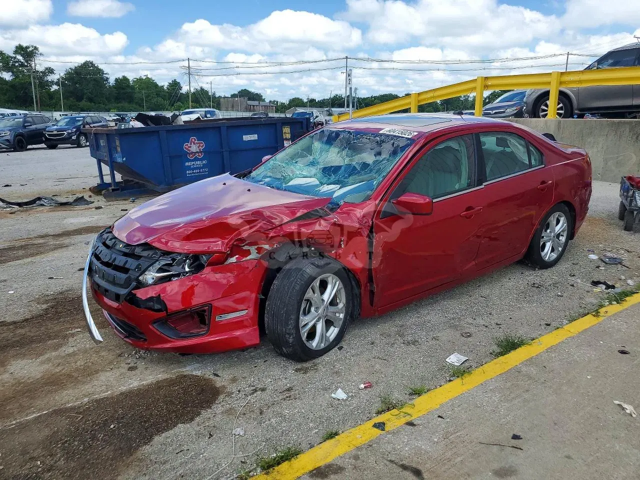 Ford Fusion 2.5L 4 2012