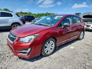 Subaru Impreza 2.0L 4 2016