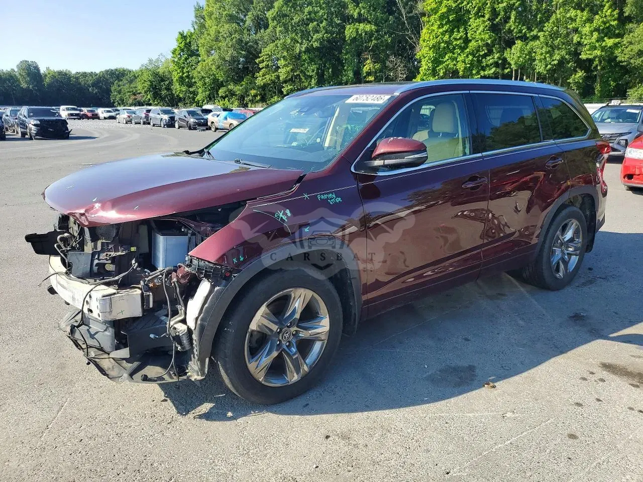 Toyota Highlander 3.5L 6 2019