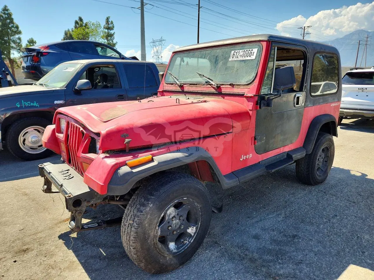 Jeep Wrangler 4.0L 6 1992