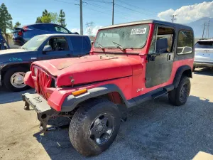 Jeep Wrangler 4.0L 6 1992
