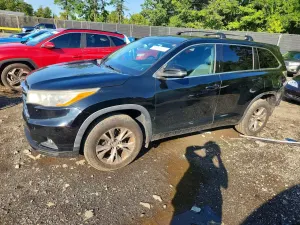 Toyota Highlander 3.5L 6 2014