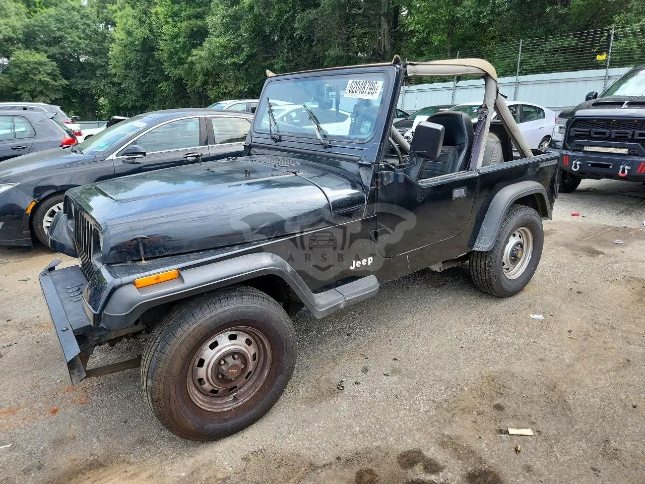 Jeep Wrangler 2.5L 4 1989