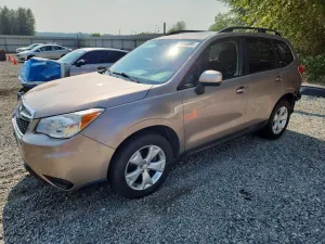 Subaru Forester 2.5L 4 2014