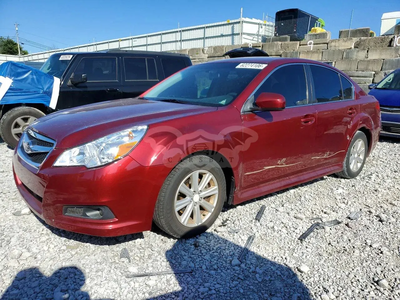 Subaru Legacy 2.5L 4 2012