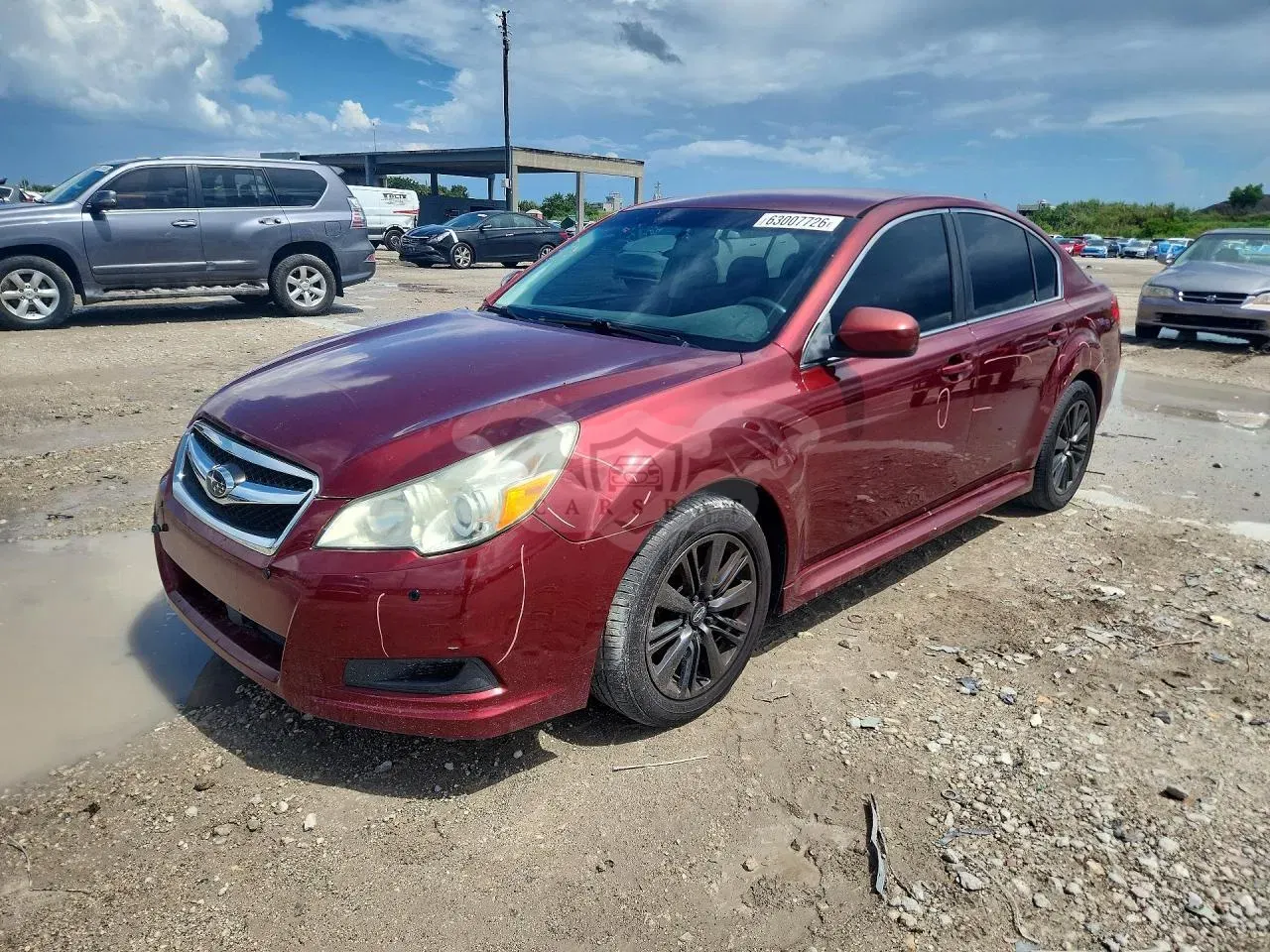 Subaru Legacy 2.5L 4 2012