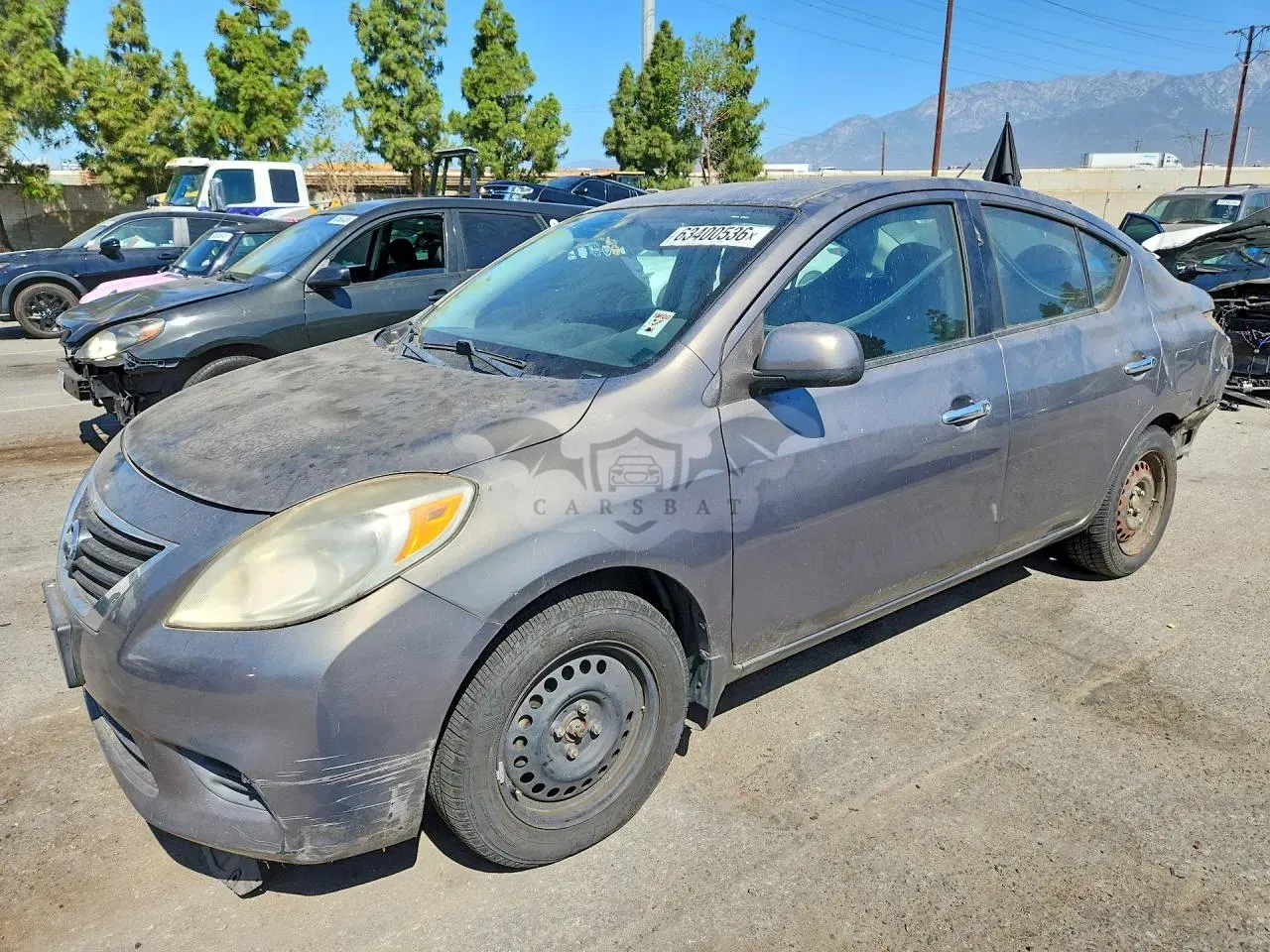 Nissan Versa 1.6L 4 2012