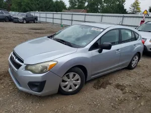 Subaru Impreza 2.0L 4 2012