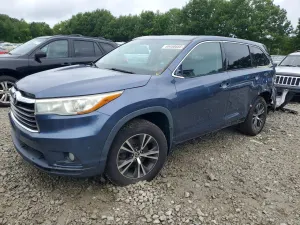 Toyota Highlander 3.5L 6 2016