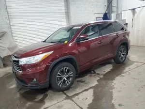 Toyota Highlander XLE 3.5L 6 2016