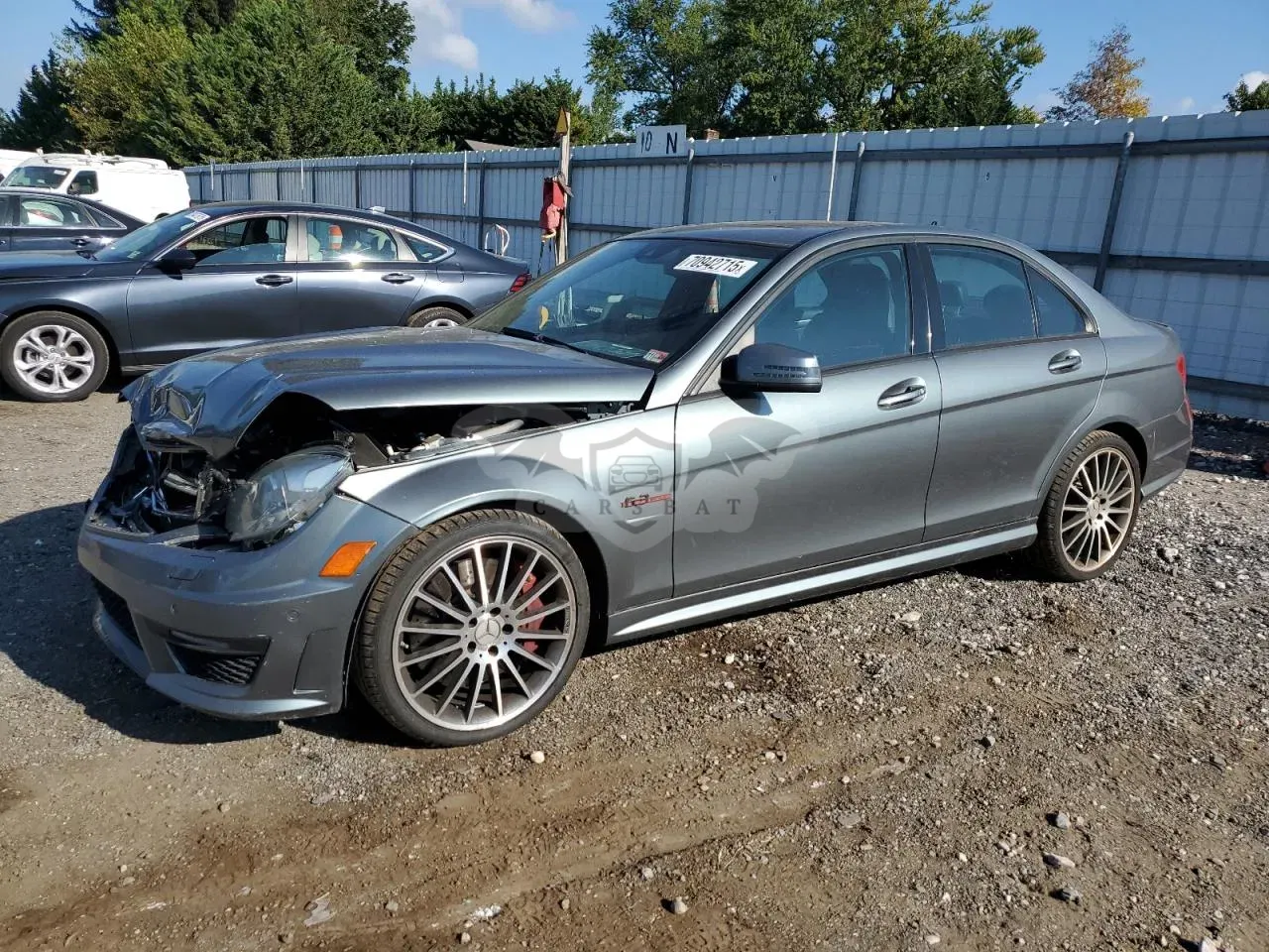 Mercedes-Benz C 63 AMG 6.2L 8 2012