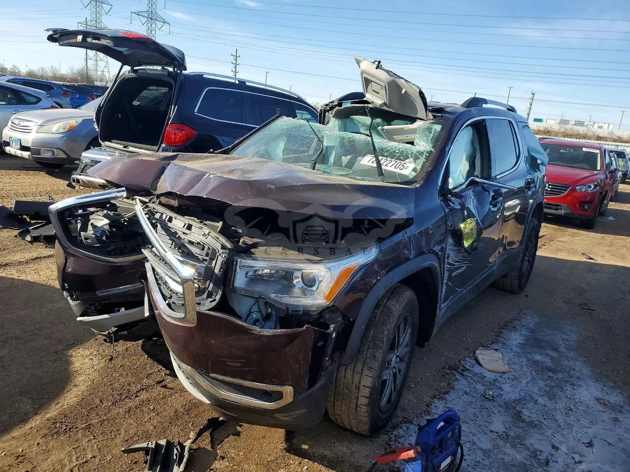 GMC Acadia SLT-1 3.6L 6 2017
