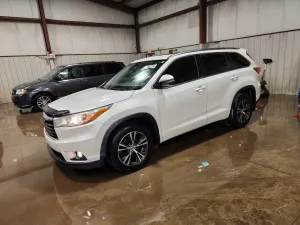 Toyota Highlander XLE 3.5L 6 2016