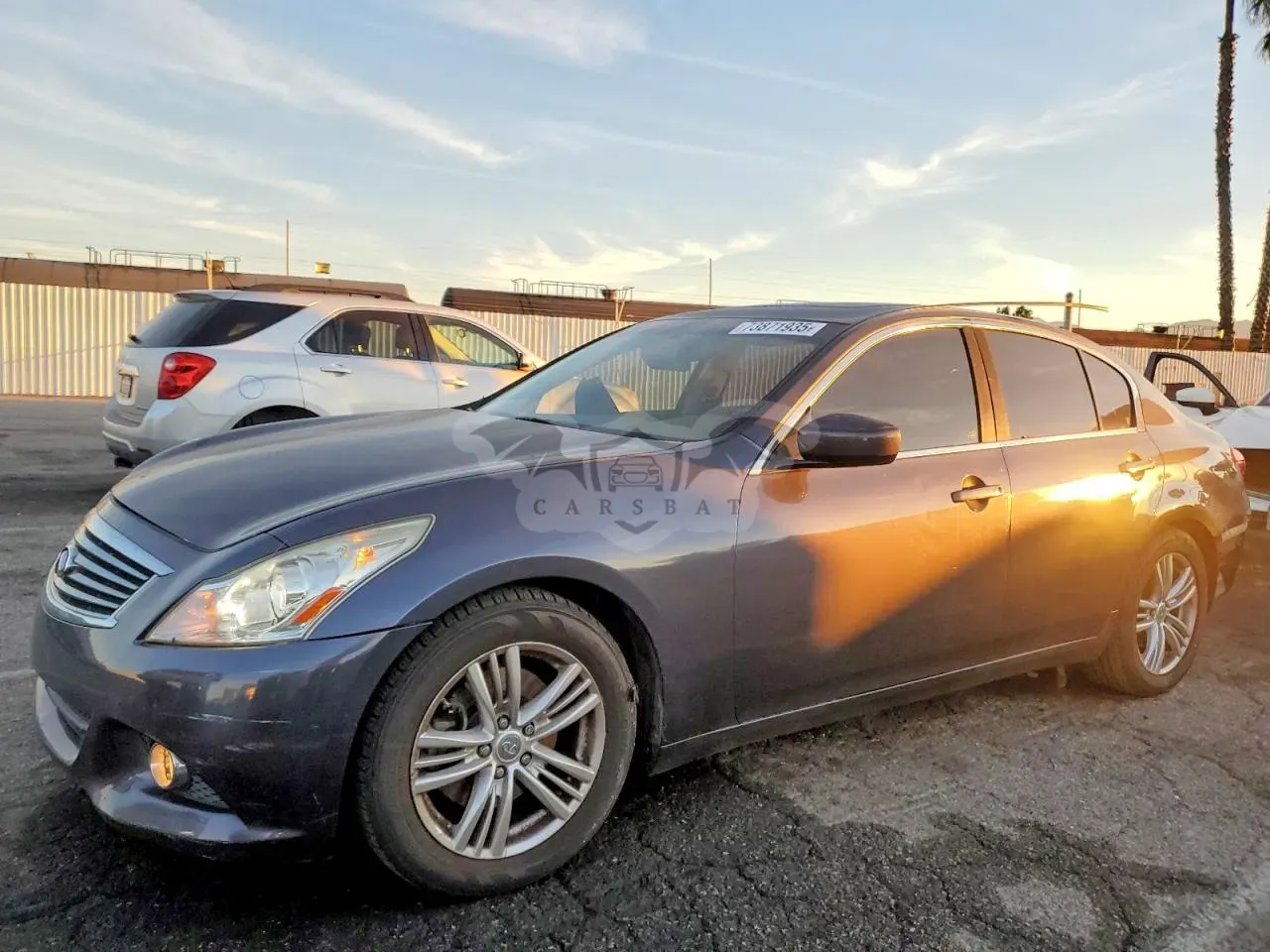 Infiniti G25 BASE 2.5L 6 2011