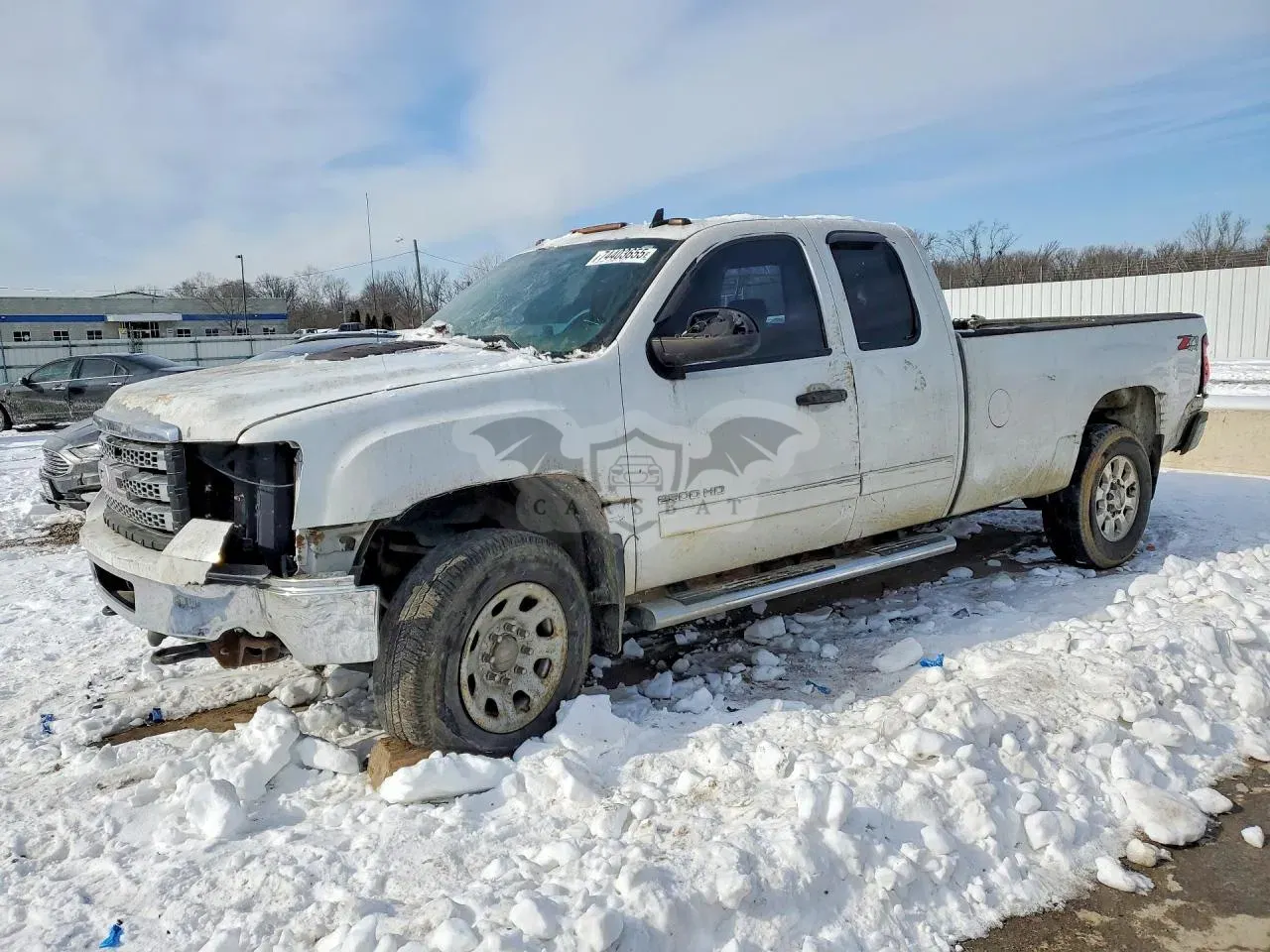 GMC Sierra K2500 SLE 6.6L 8 2012