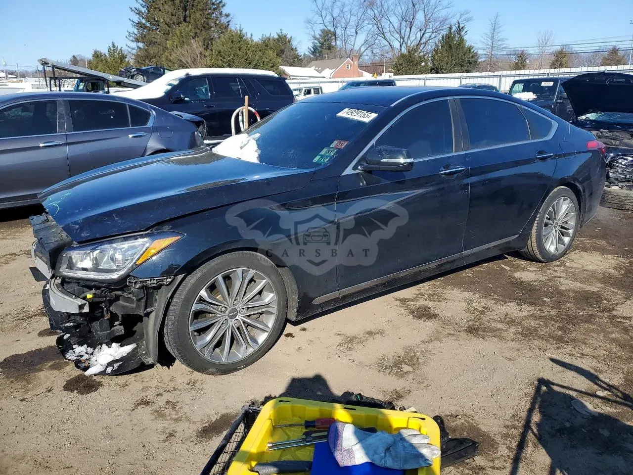 Genesis G80 BASE 3.8L 6 2017