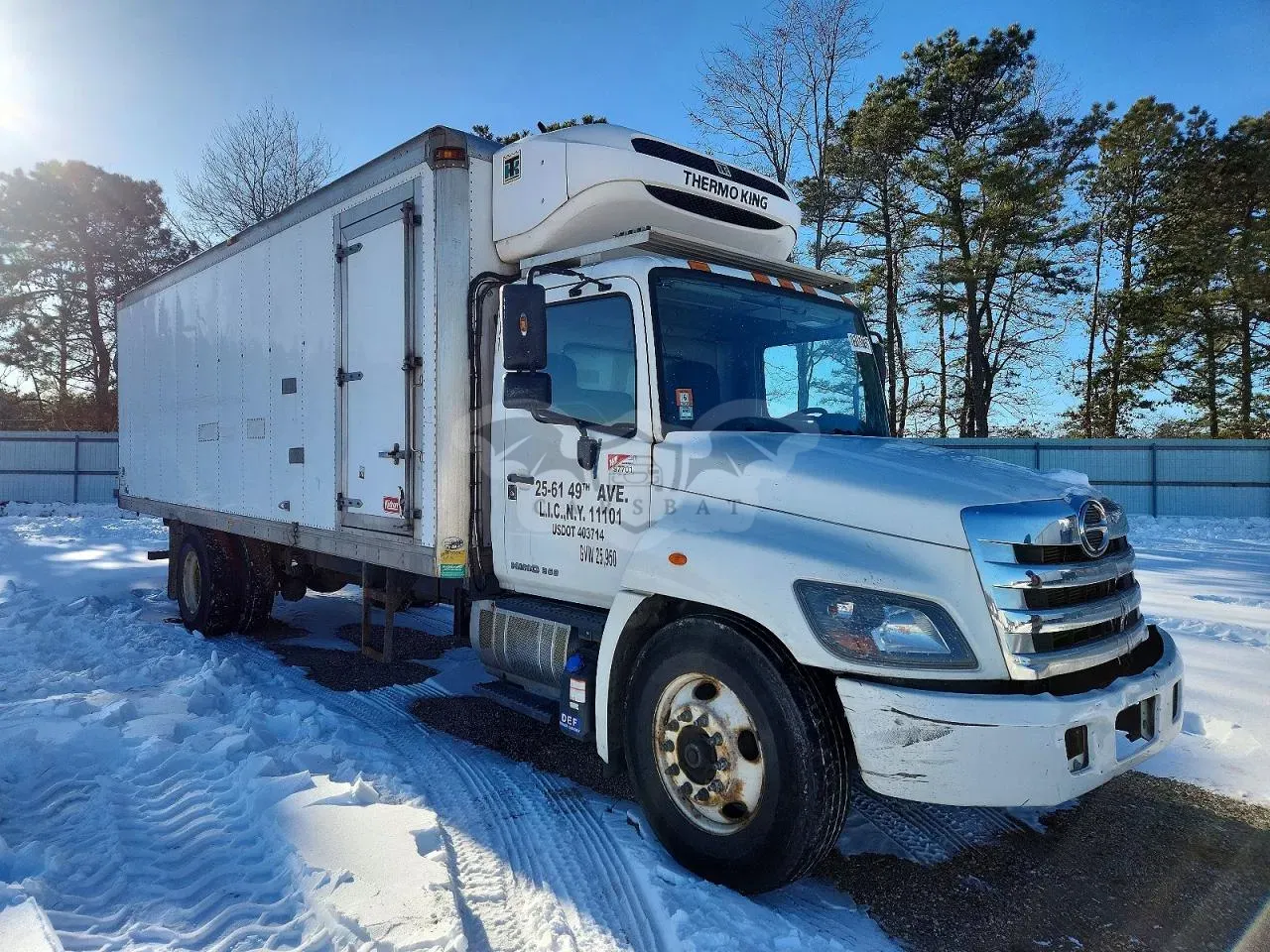 Hino Motors 258 / 268 7.6L 6 2017