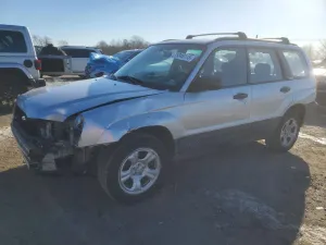 Subaru Forester 2.5X 2.5L 4 2004